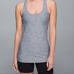 *MOVING SALE* Lululemon Cool Racerback Sz 4 - Dark Grey